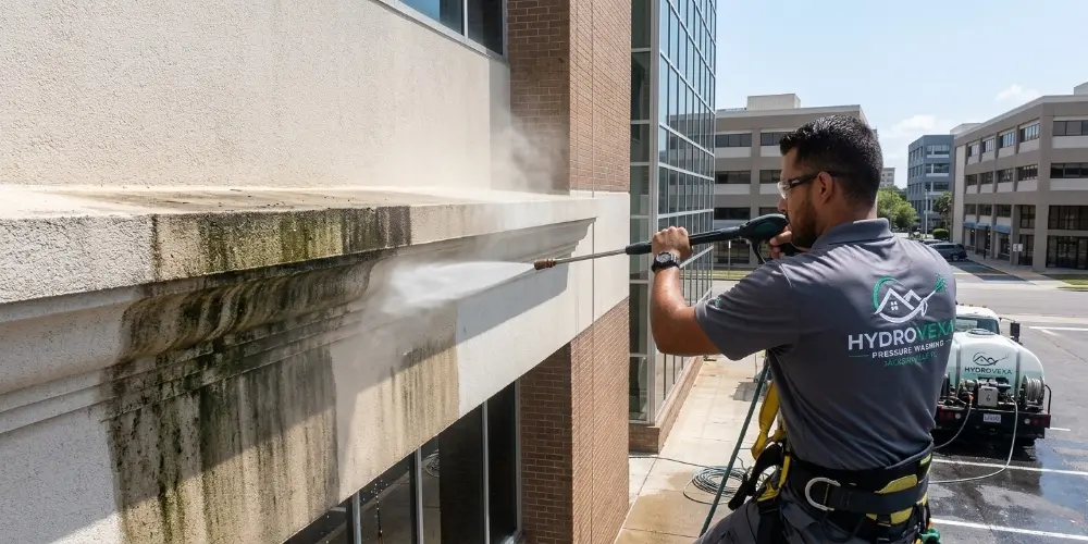 Building washing Jacksonville FL commercial
