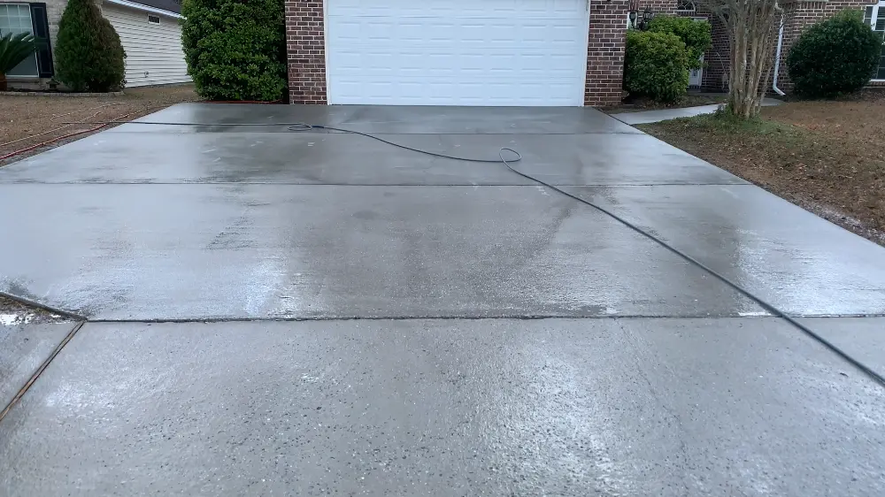 Concrete cleaning process Jacksonville FL surface cleaner